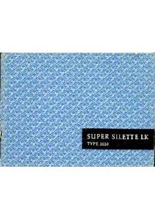 Agfa Super Silette LK manual. Camera Instructions.